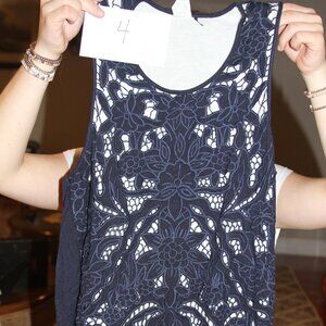 Womens Akemi + Kin Large Nacy Tank Blouse